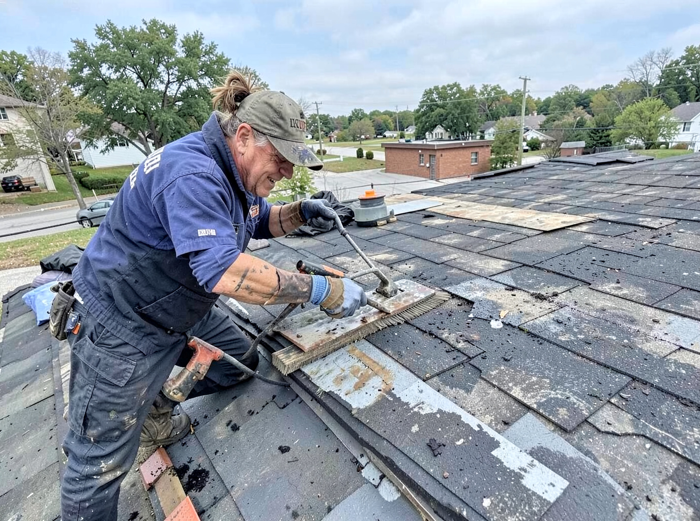 Hail Damage Roof Repair in Kokomo